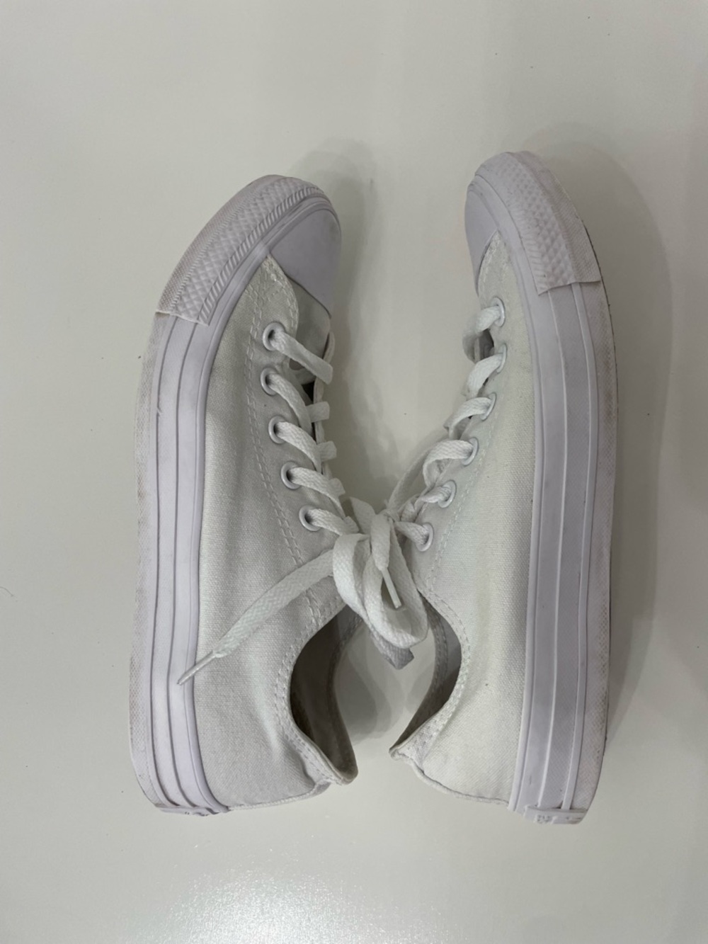 Converse All Star Chuck Taylor White Low-Top Sneakers, Men’s size 6.5, Women’s 8 - Picture 7 of 9